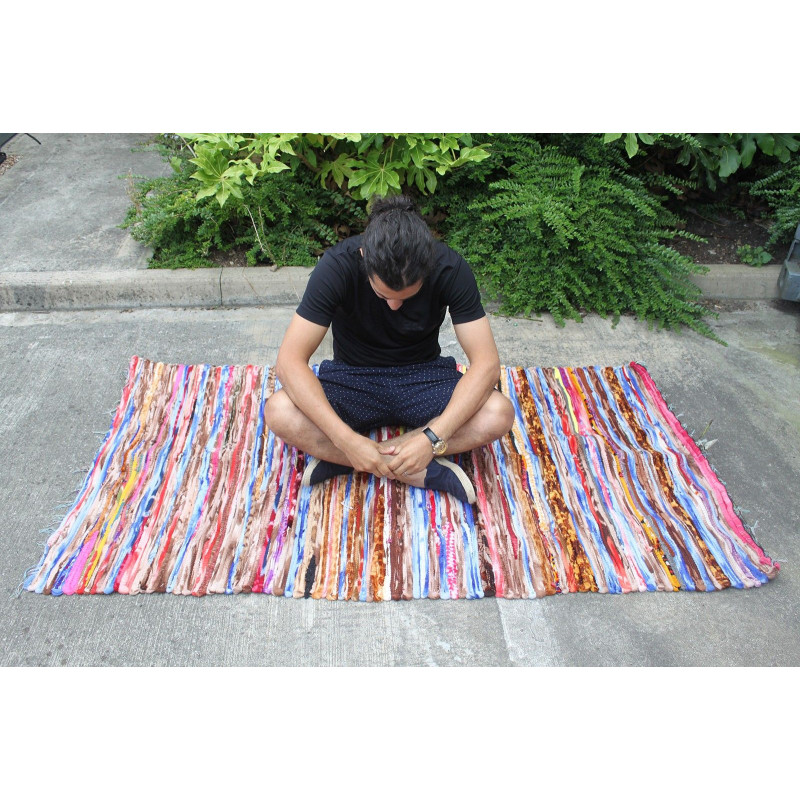 Grand tapis en velours - 105x185cm