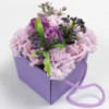 Bouquet de fleurs de savon - Lavande, rose et œillet - SPÉCIAL