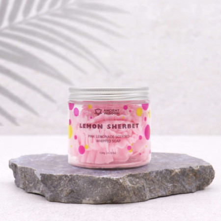 Savon à la crème fouettée à la limonade rose 120 g