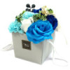 Bouquet de fleurs de savon - Mariage bleu - SPÉCIAL