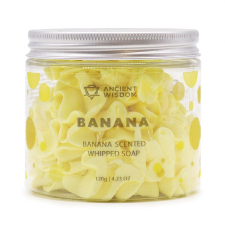 Savon à la crème fouettée à la banane 120 g