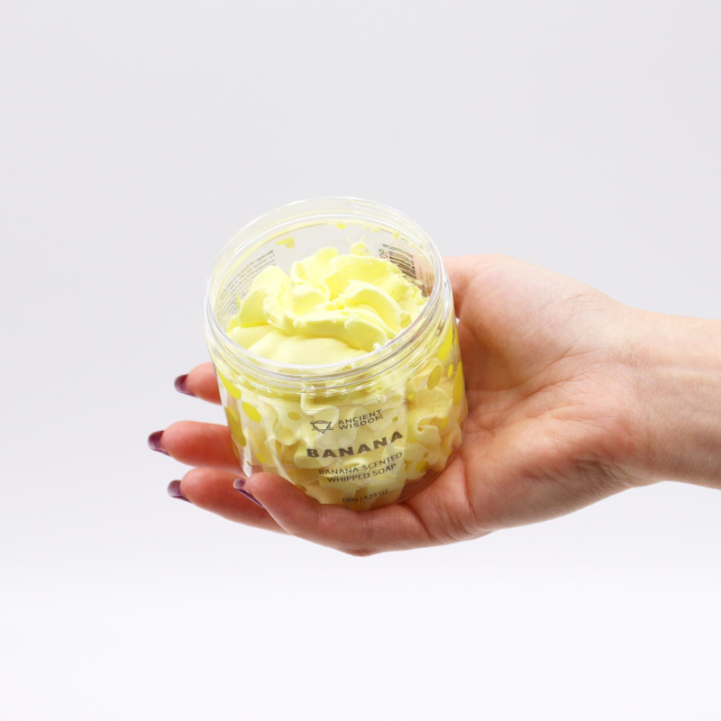 Savon à la crème fouettée à la banane 120 g