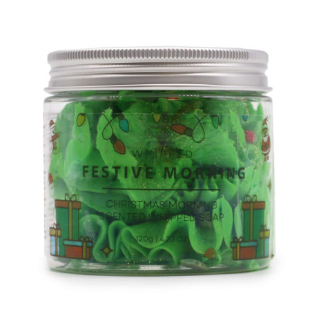 Savon à la crème fouettée Festive Morning 120 g