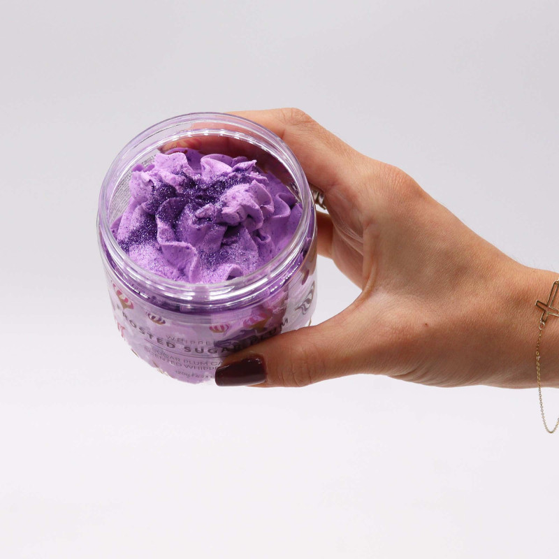 Savon à la crème fouettée au sucre de prune givré 120 g