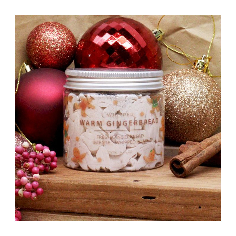 Savon chaud à la crème fouettée au pain d'épices 120 g