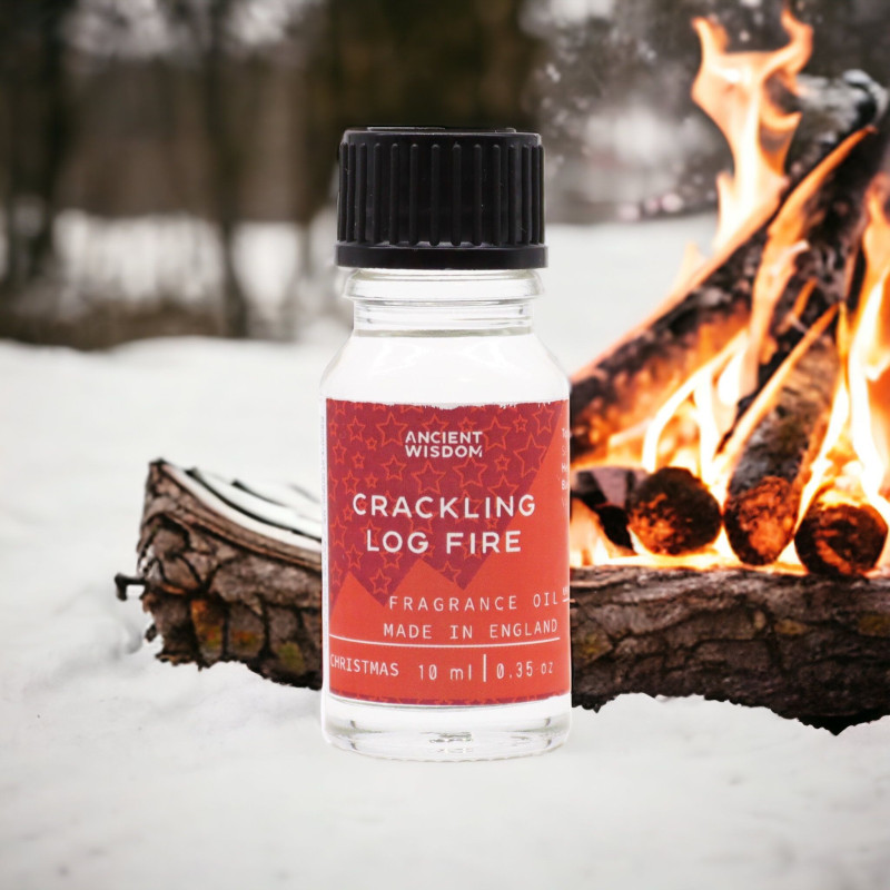 Huile parfumée Feu de bois crépitant 10 ml