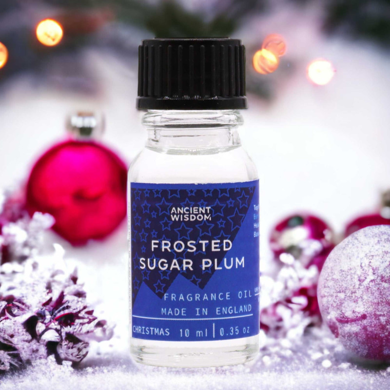 Huile parfumée à la prune sucrée givrée 10 ml