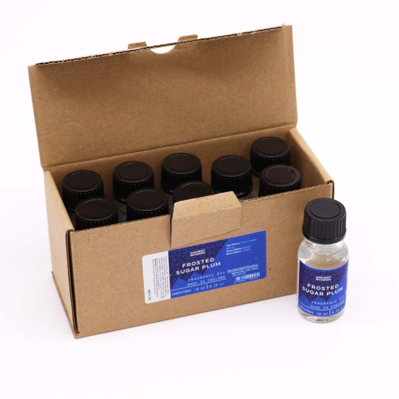 Huile parfumée à la prune sucrée givrée 10 ml