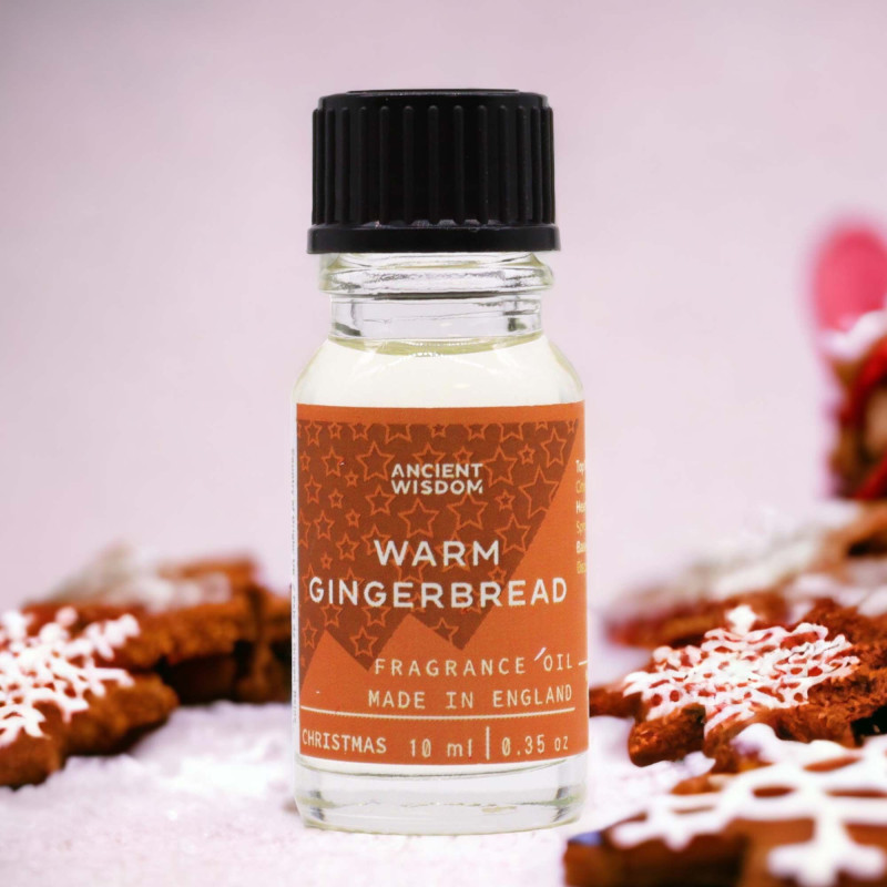 Huile parfumée au pain d'épices chaud 10 ml