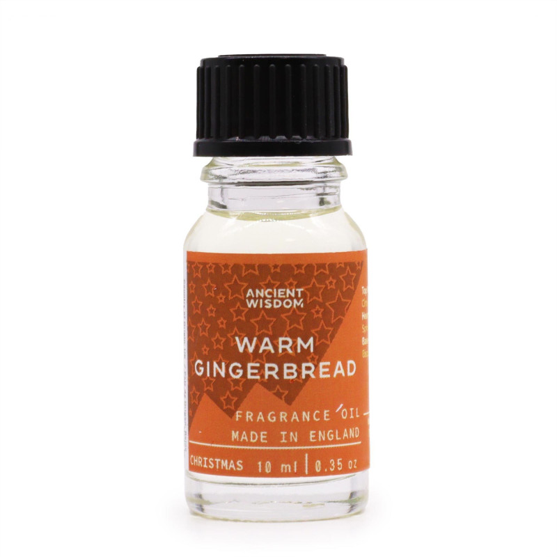 Huile parfumée au pain d'épices chaud 10 ml