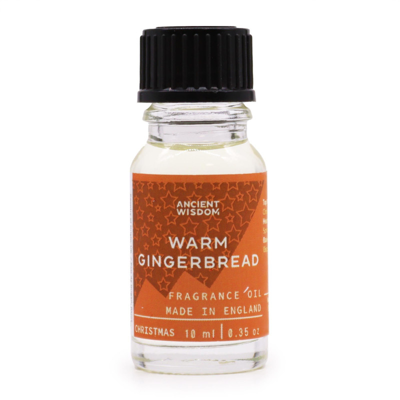 Huile parfumée au pain d'épices chaud 10 ml