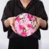 Boîte ronde - Bénédictions pour bébé - Roses