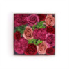 Boîte carrée - Roses vintage
