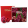 Boîte carrée - Roses vintage