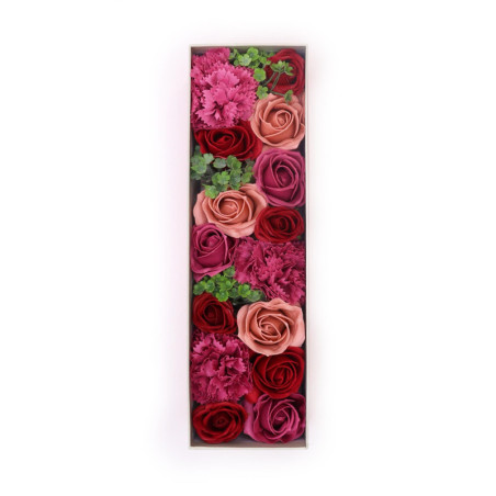 Boîte longue - Roses vintage