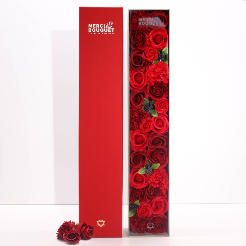 Extra Long - Roses rouges classiques