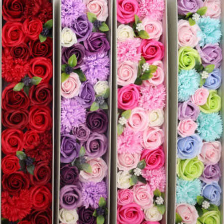 Extra Long - Lavande Rose & œillet