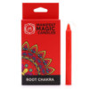 Bougies magiques Manifest (paquet de 12) - Rouge - Chakra racine