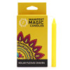 Bougies magiques Manifest (paquet de 12) - Jaune - Chakra du plexus solaire