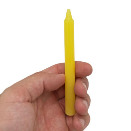 Bougies magiques Manifest (paquet de 12) - Jaune - Chakra du plexus solaire