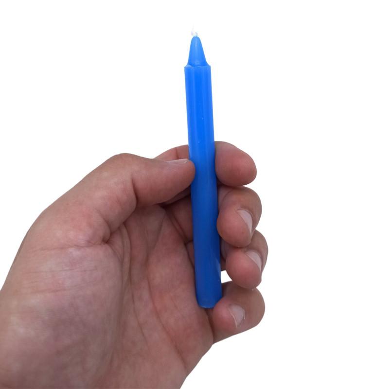 Bougies Magiques Manifest (pack de 12) - Bleu - Chakra de la Gorge