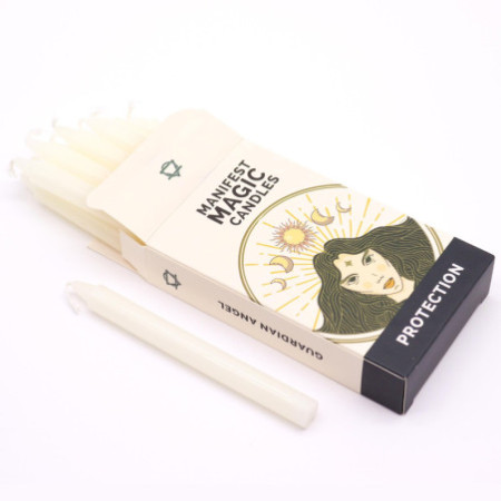Bougies Magiques Manifest (pack de 12) - Ivoire - Protection