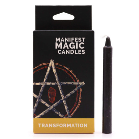 Bougies magiques Manifest (pack de 12) - Noir - Transformation