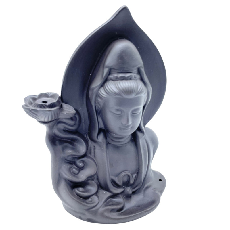 Brûleur d'encens à refoulement - Bouddha Serine