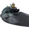 Brûleur d'encens à refoulement - Dragon dans la piscine aux détails surprenants