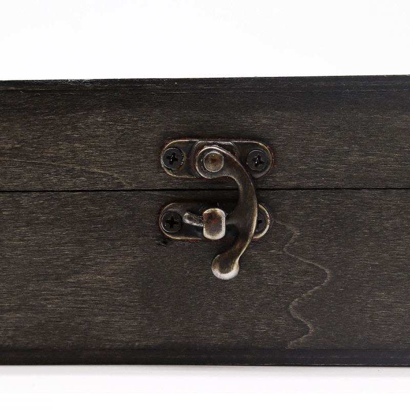 Coffret à thé / cadeau / panier - Gris