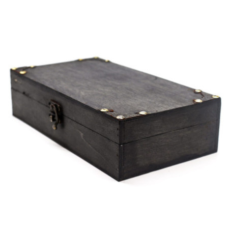 Coffret à thé / cadeau / panier - Gris