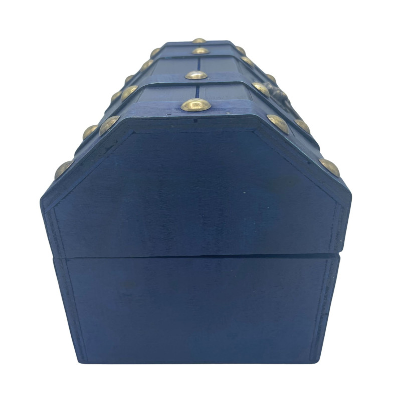 Grand coffre au trésor - Bleu sarcelle