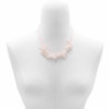 Collier Longstone Gem - Quartz rose