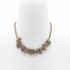 Collier de pierres précieuses Longstone - Agate mousse