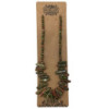 Collier de pierres précieuses Longstone - Agate mousse