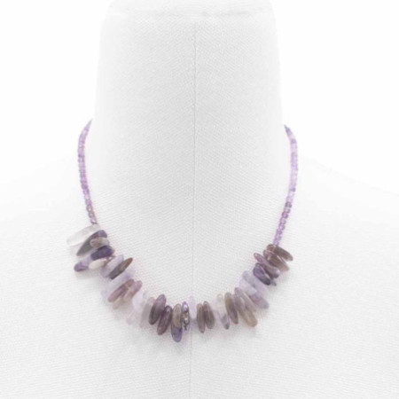 Collier Longstone Gem - Améthyste