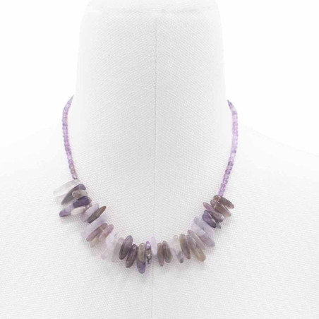 Collier Longstone Gem - Améthyste