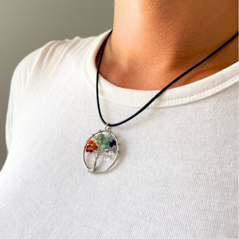 Pendentif Arbre de Vie - Chakra