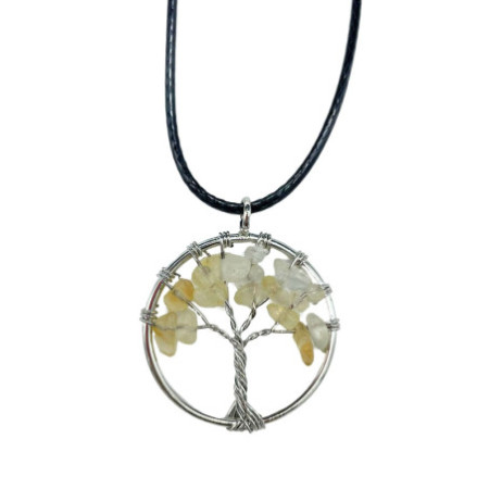 Pendentif Arbre de Vie - Cornaline