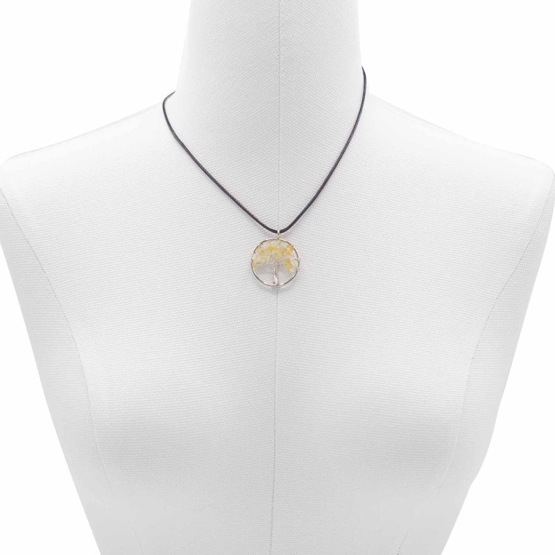 Pendentif Arbre de Vie - Cornaline