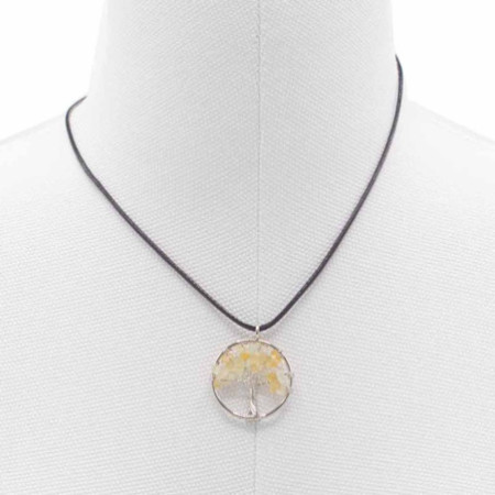 Pendentif Arbre de Vie - Cornaline