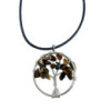 Pendentif Arbre de Vie - Oeil de Tigre