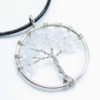 Pendentif Arbre de Vie - Cristal de Roche