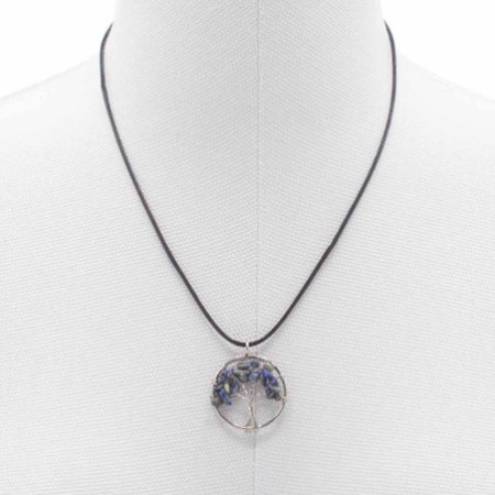 Pendentif Arbre de Vie - Sodalite