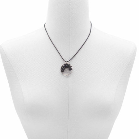 Pendentif Arbre de Vie - Agate Noire