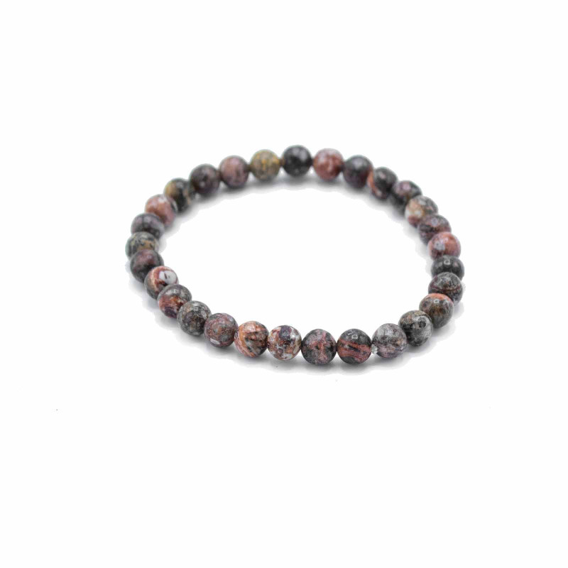 Bracelet Manifestation en Pierres Précieuses - Peau de Léopard - Courage