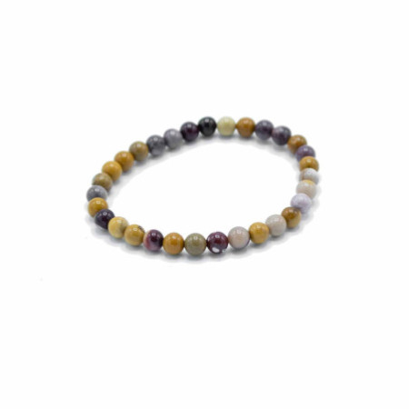 Bracelet de manifestation de pierres précieuses - Mookiate rare - Sagesse