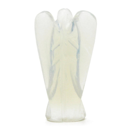 Ange en pierre précieuse sculptée à la main - Opalite
