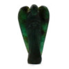 Ange en pierre précieuse sculptée à la main - Aventurine verte