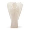 Ange en pierre précieuse sculpté à la main - Quartz de roche